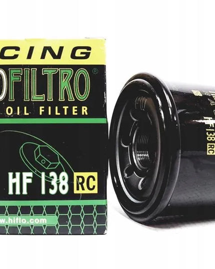Hiflofiltro HF138RC alyvos filtras lenktynėms GSX/GSXR/SV/TL/VZ