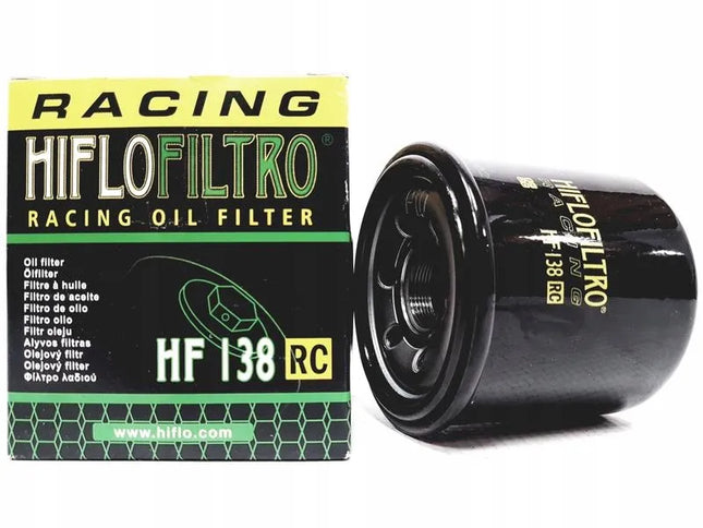 Hiflofiltro HF138RC alyvos filtras lenktynėms GSX/GSXR/SV/TL/VZ