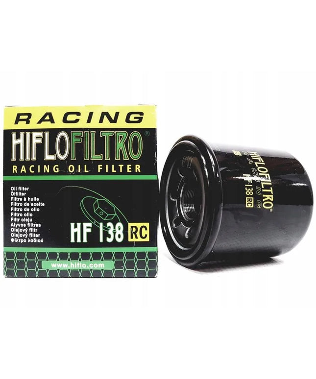 Hiflofiltro HF138RC alyvos filtras lenktynėms GSX/GSXR/SV/TL/VZ