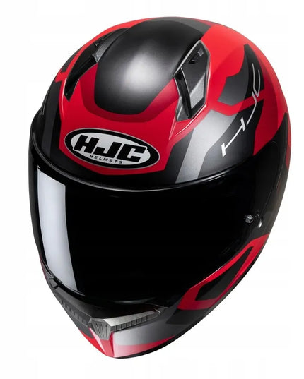 HJC C10 TINS BLACK/RED motociklinis šalmas