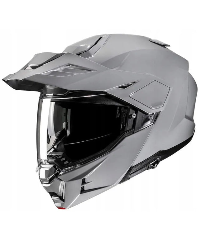 HJC I80 SOLID N. GREY atlenkiamas modulinis motociklininko šalmas, pilkas