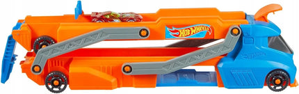Hot Wheels City miesto transporteris lenktynių trasa su paleidimo mechanizmu + automobiliukas