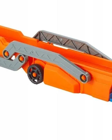 Hot Wheels City miesto transporteris lenktynių trasa su paleidimo mechanizmu + automobiliukas