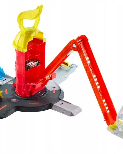 Hot Wheels City Super gaisrinės rinkinys su trasa - JHL95