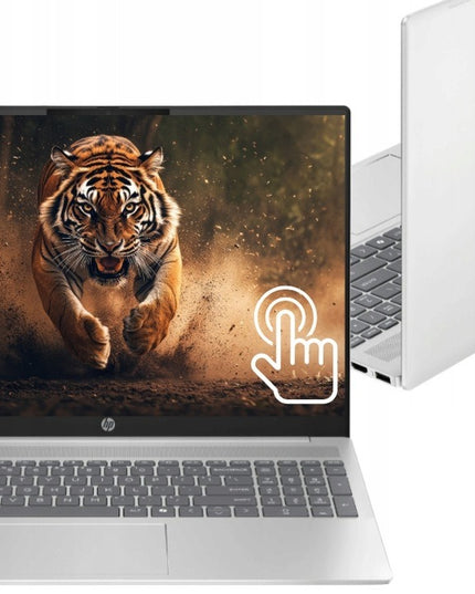 HP Pavilion 16 Nešiojamas Kompiuteris | AMD Ryzen 7 8840HS | 16GB RAM | 2TB SSD | 16" FHD+ IPS Touch | Windows 11 Home | Sidabrinis