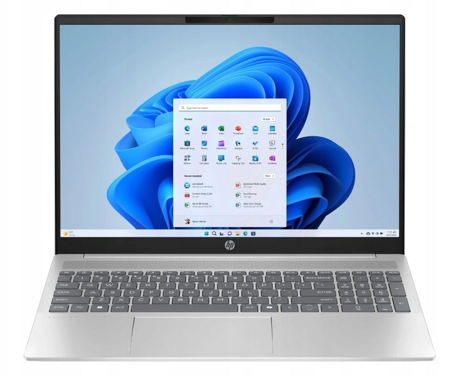 HP Pavilion 16 Nešiojamas Kompiuteris | AMD Ryzen 7 8840HS | 16GB RAM | 2TB SSD | 16" FHD+ IPS Touch | Windows 11 Home | Sidabrinis