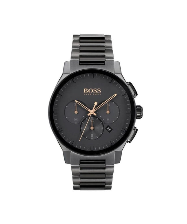 Vyriškas laikrodis HUGO BOSS 1513814 – PEAK CHRONO, grafitinis nerūdijančio plieno, chronografas, data
