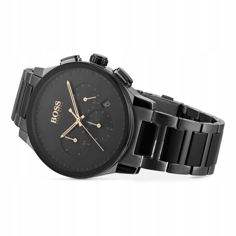 Vyriškas laikrodis HUGO BOSS 1513814 – PEAK CHRONO, grafitinis nerūdijančio plieno, chronografas, data