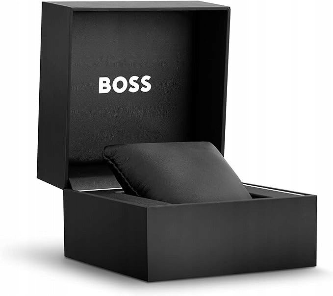 Vyriškas laikrodis Hugo Boss 1513758 HERO mėlynas su chronografu ir nerūdijančio plieno apyranke