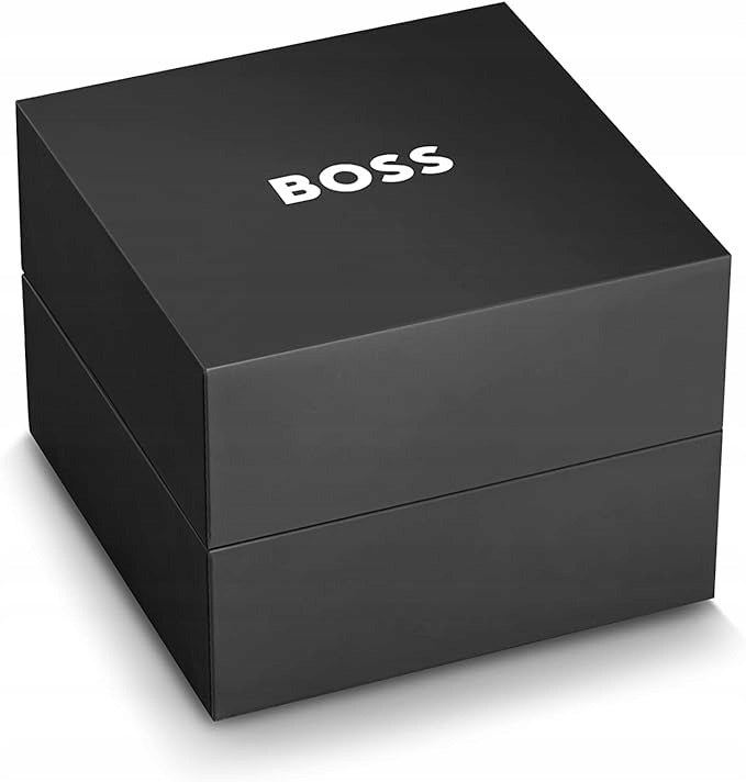 Vyriškas laikrodis Hugo Boss 1513758 HERO mėlynas su chronografu ir nerūdijančio plieno apyranke