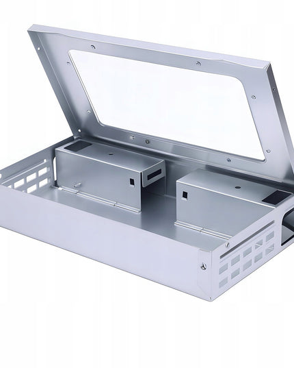 Spąstai pelėms ir žiurkėms No Pest® – metalinė humaniška gaudyklė graužikams, daugkartinio naudojimo su patikimu mechanizmu