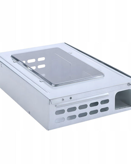 Spąstai pelėms ir žiurkėms No Pest® – metalinė humaniška gaudyklė graužikams, daugkartinio naudojimo su patikimu mechanizmu