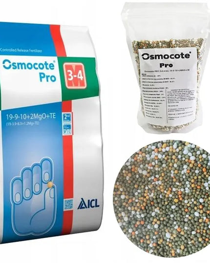 ICL OSMOCOTE Pro 3-4m 19-9-10 kompleksinės trąšos, 1 kg