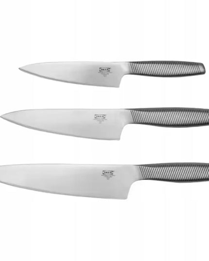 IKEA 365+ universalių nerūdijančio plieno peilių rinkinys, 3 vnt (14, 16, 20 cm)