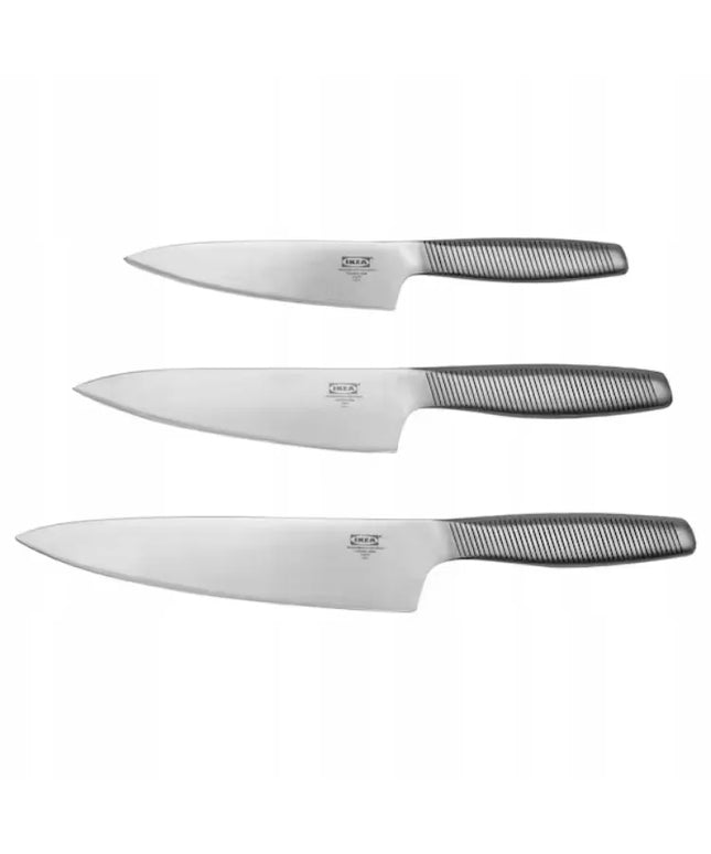IKEA 365+ universalių nerūdijančio plieno peilių rinkinys, 3 vnt (14, 16, 20 cm)