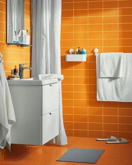 IKEA BJARSEN dušo užuolaida balta 180x200 cm