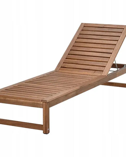 IKEA NÄMMARÖ gultas, lauko baldai, šviesiai ruda beicuota mediena
