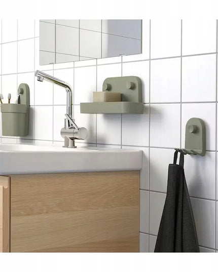 IKEA OBONÄS indelis su siurbtuku, pilkai žalias