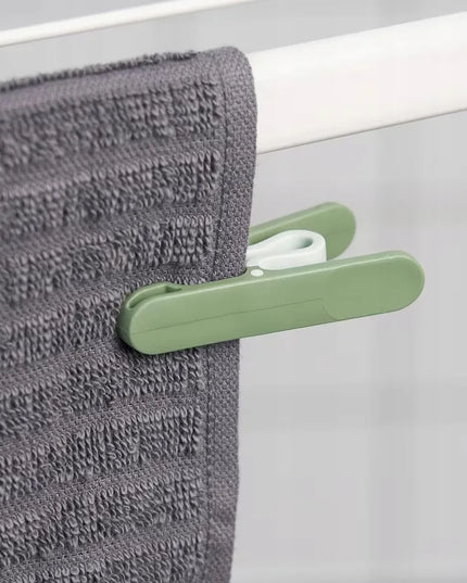 IKEA SLIBB skalbinių segtukai, žali