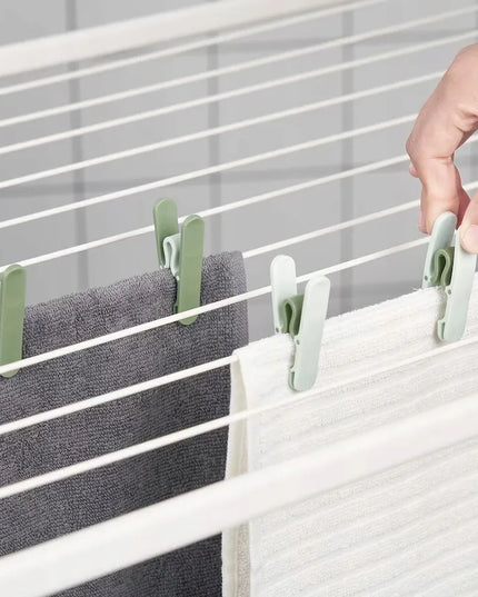 IKEA SLIBB skalbinių segtukai, žali