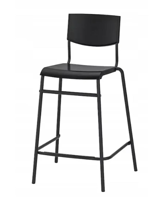 IKEA STIG baro kėdė 63 cm aukščio, balta