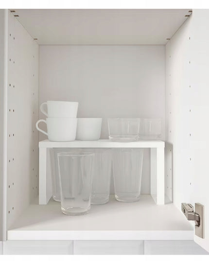 IKEA VARIERA įstatoma lentyna, balta, 32x13x16 cm