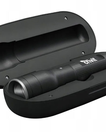 Įkraunamas Crivit žibintuvėlis su „Powerbank“ įkrovimo stotele, naujas
