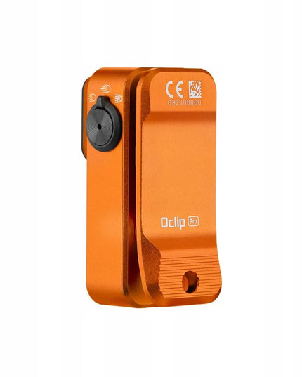 Įkraunamas EDC žibintuvėlis Olight Oclip Pro Orange 500 lm 6 dienų veikimas