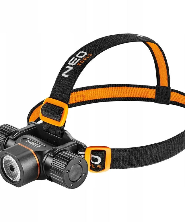 Įkraunamas LED galvos žibintuvėlis NEO su USB jungtimi 2000LM