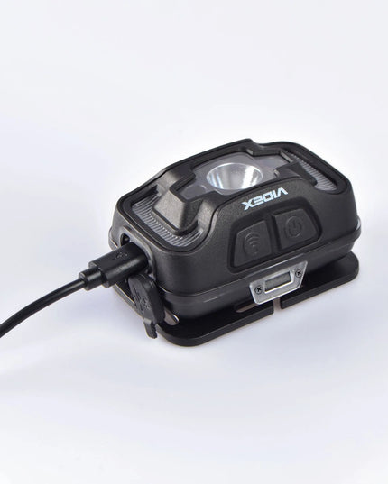 Įkraunamas LED priekinis žibintas Videx, 310lm, atsparus vandeniui IP65