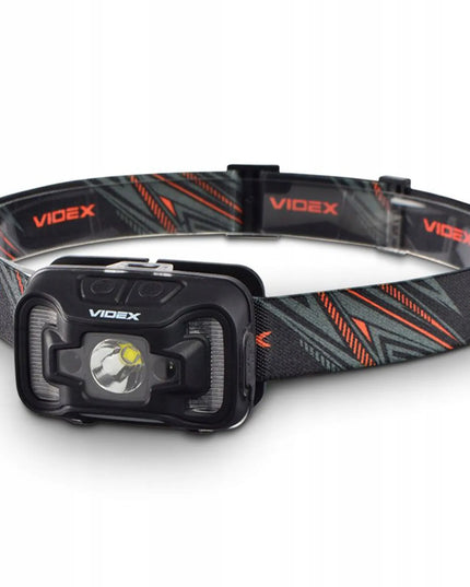 Įkraunamas LED priekinis žibintas Videx, 310lm, atsparus vandeniui IP65