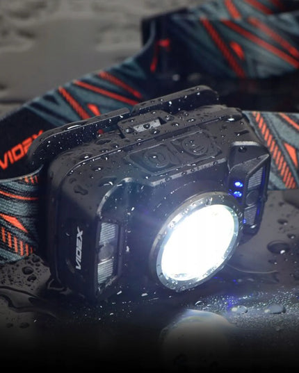 Įkraunamas LED priekinis žibintas Videx H035C 410lm IP65