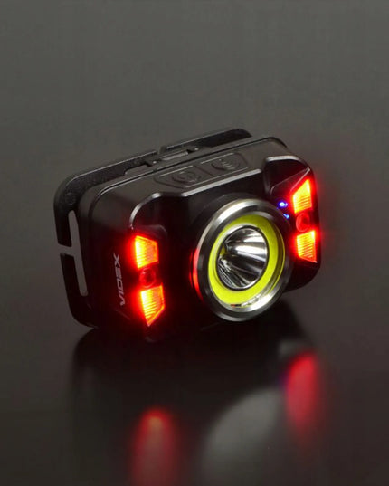 Įkraunamas LED priekinis žibintas Videx H035C 410lm IP65