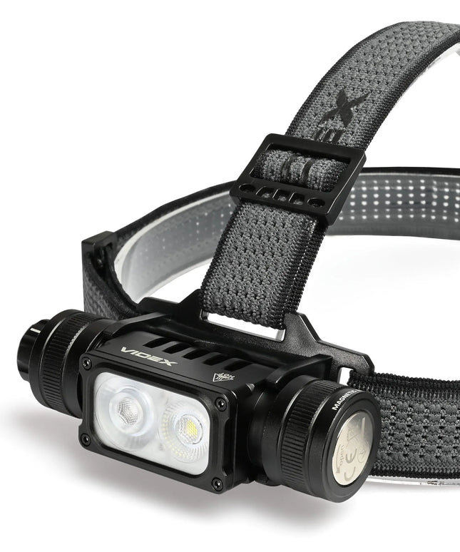 Įkraunamas LED priekinis žibintas Videx VLF-H066A, 2000 lm, 20W, atsparus vandeniui