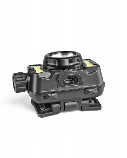 Įkraunamas LED priekinis žibintas Videx VLF-H147, 700 lm, IP55, juodas