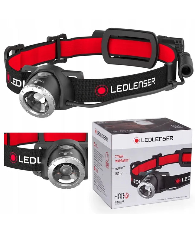Įkraunamas priekinis žibintas Ledlenser H8R, 600 lm