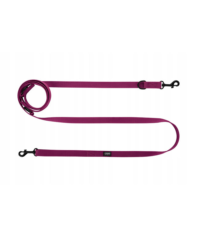 Ilga reguliuojama dresiruojamo tipo pavadėlis šunims Bordo |CHABA| Patvarus 20mm - 260cm