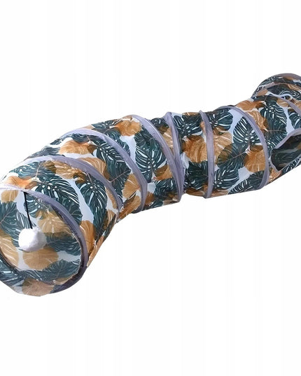 Ilgas 125cm čežantis tunelis katei su kamuoliuku ir langu