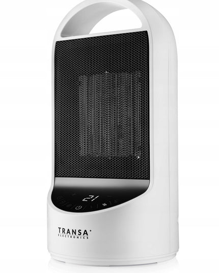 Keramikinis ventiliatorinis šildytuvas CERAMIO 1500W su termostatu, LCD paneliu, laikmačiu ir oscilacija