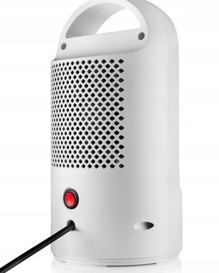 Keramikinis ventiliatorinis šildytuvas CERAMIO 1500W su termostatu, LCD paneliu, laikmačiu ir oscilacija