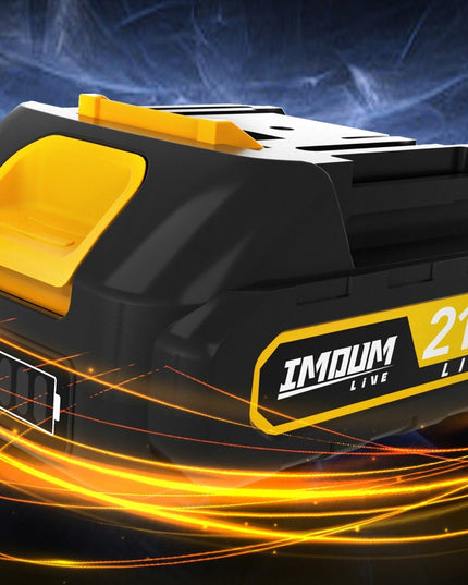 IMOUM DLJ08 mini grandininis pjūklas 8" akumuliatorinis su 2 baterijomis ir lagaminėliu