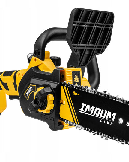 IMOUM DLJ08 mini grandininis pjūklas 8" akumuliatorinis su 2 baterijomis ir lagaminėliu