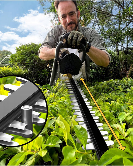 IMOUM LLJ50 akumuliatorinės gyvatvorių žirklės 21V 4.0Ah su akumuliatoriumi ir krovikliu