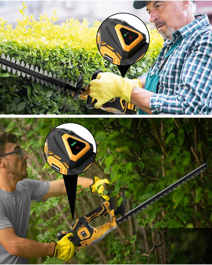 IMOUM LLJ50 akumuliatorinės gyvatvorių žirklės 21V 4.0Ah su akumuliatoriumi ir krovikliu