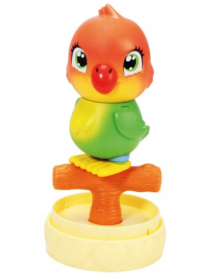 Interaktyvi dainuojanti papūgėlė Birdy 13 cm Pamper Petz garsai Simba
