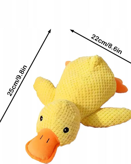 Interaktyvi girgždanti antis šunims – minkštas žaislas, 25 cm