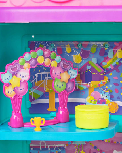 Interaktyvus Gabby's Dollhouse vaivorykštės spalvų namelis su figūrėle, 60 cm