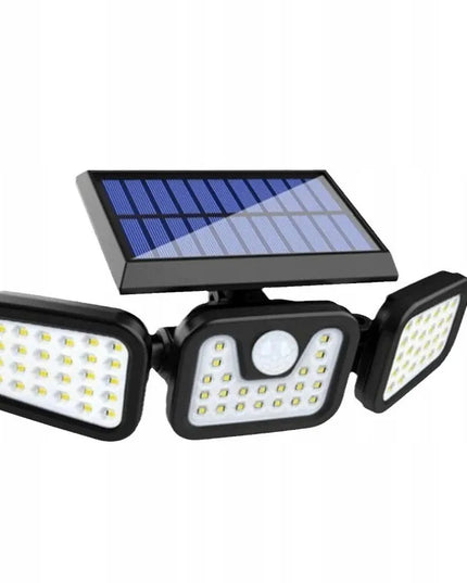 Interlook 3-in-1 LED Saulės lempa su judesio ir prieblandos jutikliu