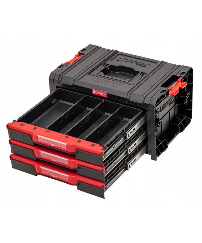 Įrankių dėžė su stalčiais Qbrick PRO Drawer 3 Toolbox Basic
