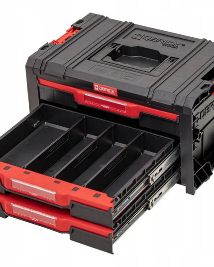 Įrankių dėžė su stalčiais Qbrick PRO Drawer 3 Toolbox Basic